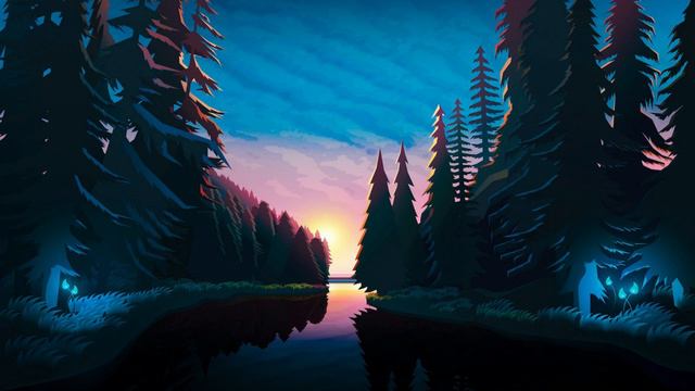 Relaxing Dark Fantasy Music - Crystal Night River ★376 смотреть онлайн