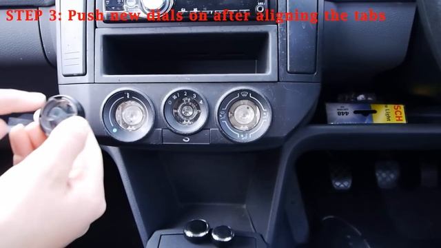 Polo 9n/9n3 Heater Dial Install смотреть онлайн