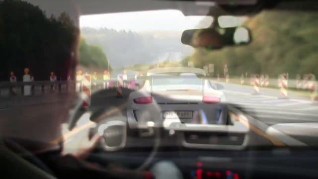 Porsche 911 GT3RS on the Autobahn смотреть онлайн