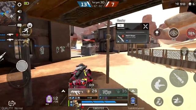 Apex Legends Mobile - TDM Random Respawn - Skull Town Map смотреть онлайн