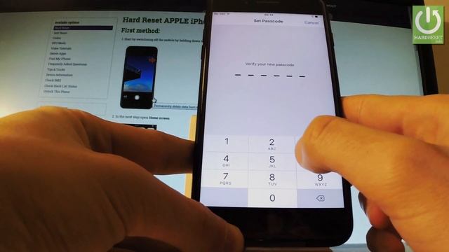 Fingerprint in APPLE iPhone 7 Plus - Set Fingerprint Unlocking смотреть онлайн