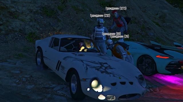 ОЛЕГ ПОДАРИЛ ЭКСКЛЮЗИВНУЮ Volkswagen Karmann НА GTA 5 RP Sunrise