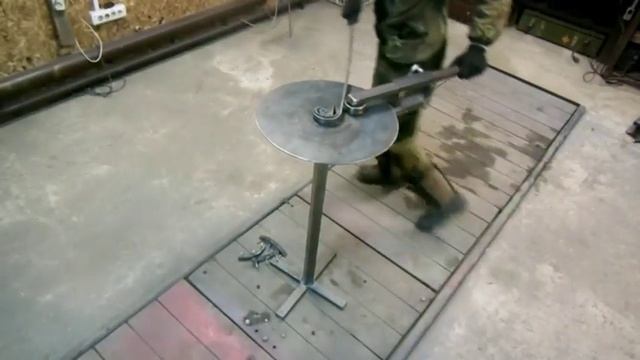 Станок холодной ковки "валюта из про.трубы" смотреть онлайн