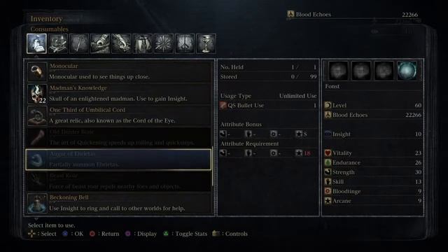 Bloodborne: Nightmare Frontier (spoiler?) смотреть онлайн