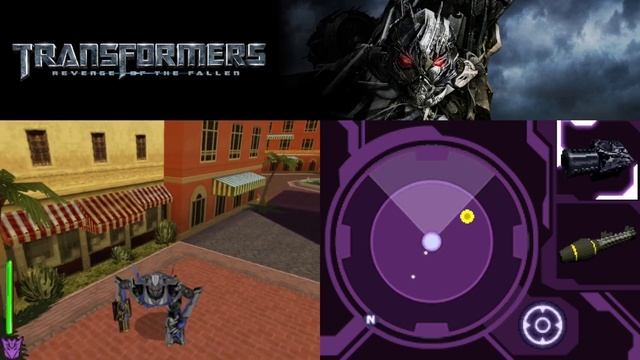 Transformers: Revenge Of The Fallen - Decepticons - Nintendo DS Longplay [HD]