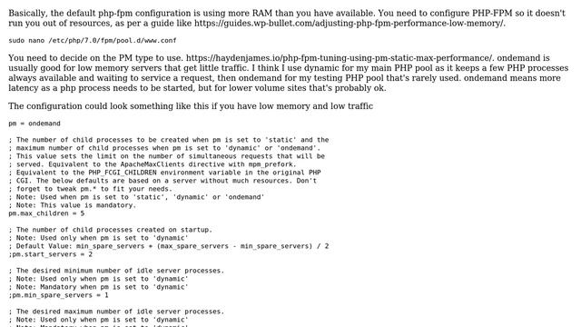 50 instances of PHP killing my web server? смотреть онлайн