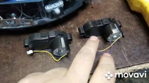 Polaris PVCR-0920 не вращается боковая щётка