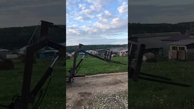 Стрела на заднюю навеску трактора Т-40 смотреть онлайн
