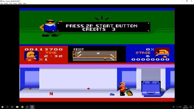 BONANZA BROS ПРОХОЖДЕНИЕ НА SEGA FIRE ORION смотреть онлайн