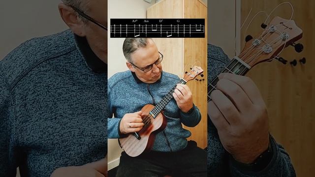 Let it Snow на укулеле с табами смотреть онлайн