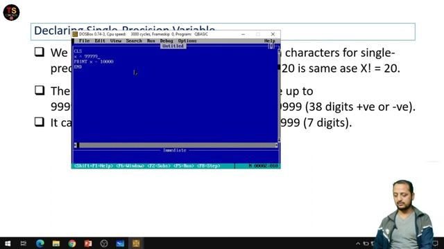 10. Types of Variable in QBASIC (3. Single Precision) || Computer Science course in Nepali By GD Si смотреть онлайн