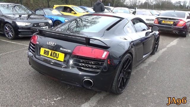 ABT Audi R8 V8 w/ Armytrix Exhaust Sound - Revs! смотреть онлайн