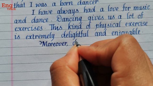 Essay on My favourite Hobby |  writing | English essay | english handwriting practice | Eng Teach смотреть онлайн