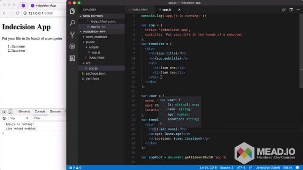The Complete React Web Developer Course - 2 Hour Course Preview