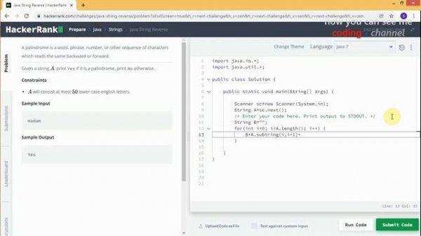 HackerRank - Java #17 - Java String Reverse