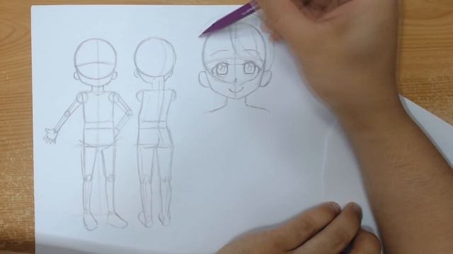 How To Draw CHILDREN FOR ANIME MANGA смотреть онлайн