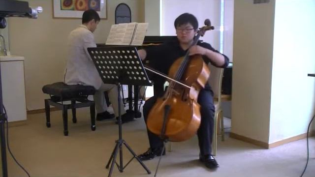 Brahms Sonata for piano & cello in E minor op. 38 1st Movt смотреть онлайн