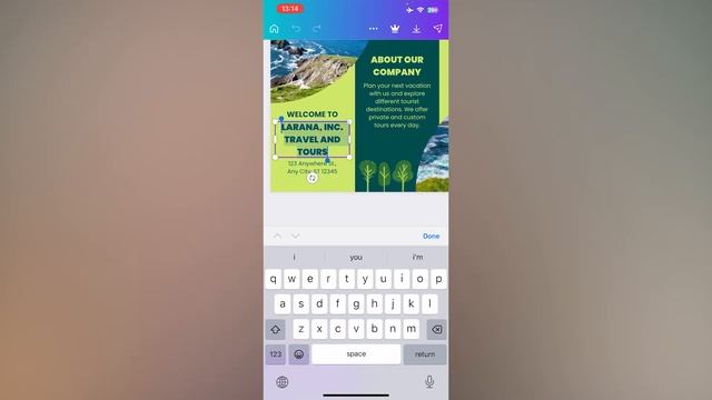 How To Make Brochure In Canva Phone смотреть онлайн