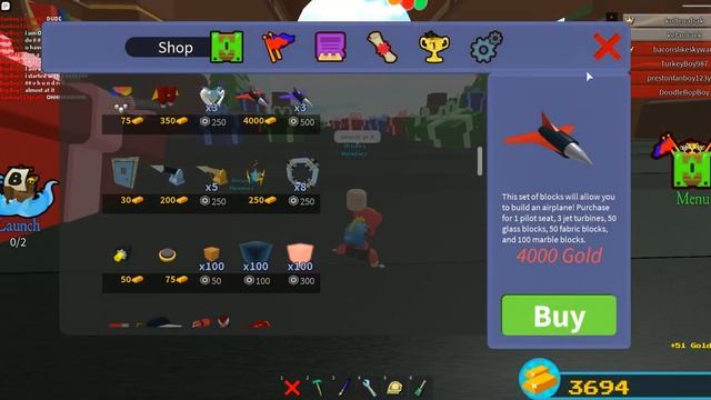 GETTING THE RED JETS! | Build A Boat for Treasure смотреть онлайн