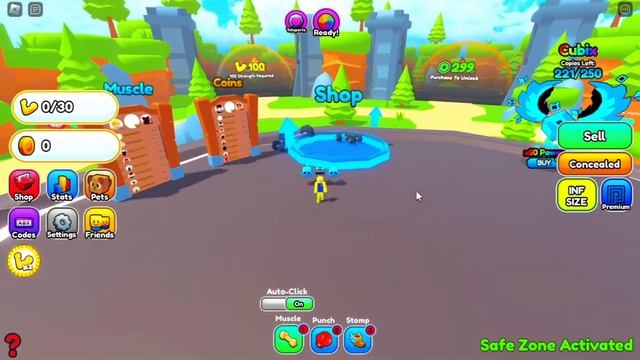 ПОДНЯЛ ОГРОМНУЮ РАКЕТУ И СТАЛ САМЫМ СИЛЬНЫМ В РОБЛОКС | Muscle Simulator ROBLOX смотреть онлайн