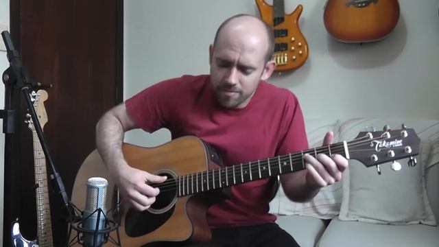 No woman, No Cry (Bob Marley) - Acoustic Guitar Solo Cover (Violão Fingerstyle) смотреть онлайн