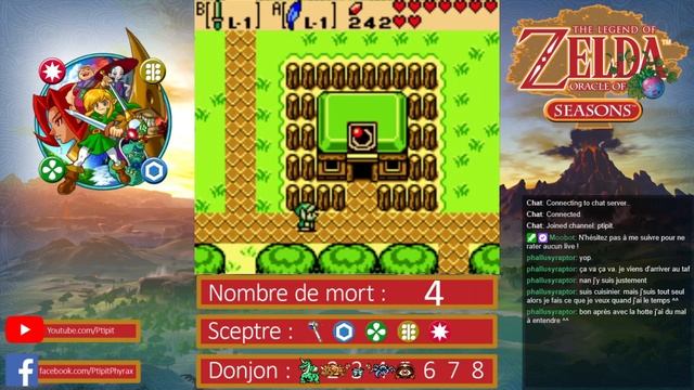 On continue notre aventure !! Redif Live Zelda Oracle of Saison #3 смотреть онлайн