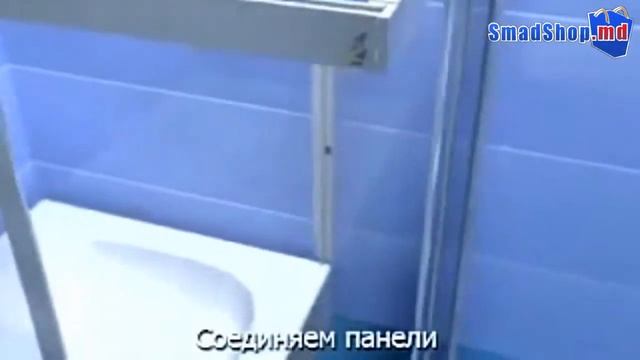 Монтаж душевой кабины. Кишинёв. Молдова смотреть онлайн