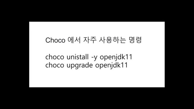 Choco를 이용해 OpenJDK 11설치하기 смотреть онлайн