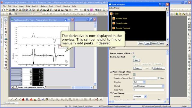 Peak Analysis: Origin: Fitting Multiple Peaks with Peak Analyzer смотреть онлайн