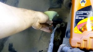 Пежо 408 HDI 1.6 замена масла в коробке передач