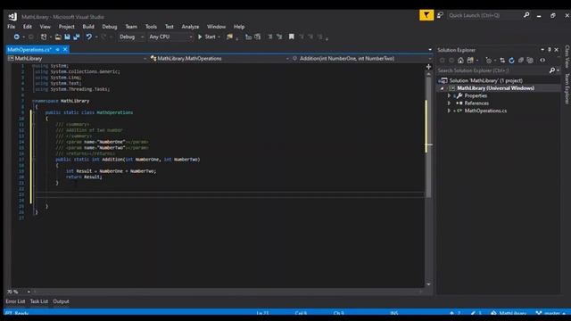 C# How to create class/dll library and use/debug in Visual Studio? смотреть онлайн