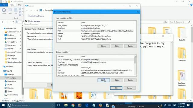 How to Set Path in Windows 10 смотреть онлайн