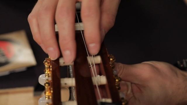 How to Restring a Classical Guitar | with D'Addario смотреть онлайн