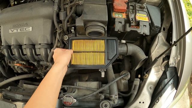 how to replace air filter (honda city 2002-2008) GD Aria idsi vtec смотреть онлайн