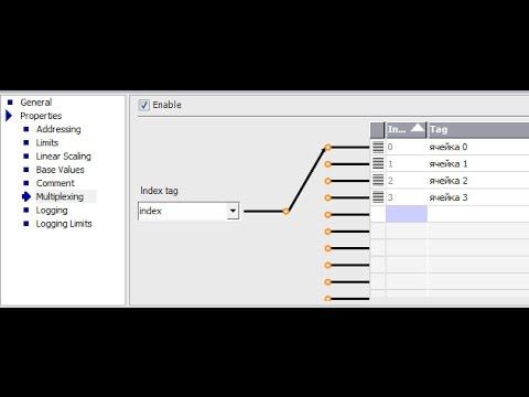 Wincc Flexible - Косвенная адресация тегов - Multiplexing смотреть онлайн