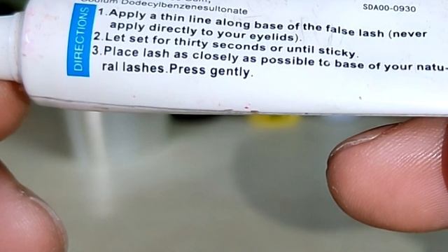 Eyelash Adhesive Waterproof Clear White