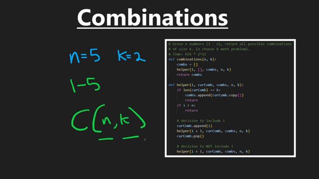 5. Backtracking: 2. Combinations (RU) смотреть онлайн