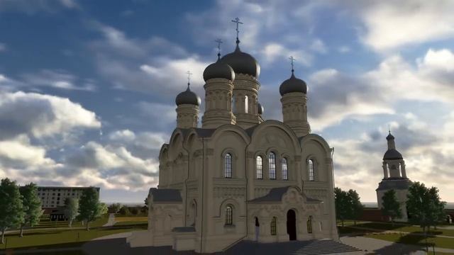 Воскресенско-Феодоровский мужской монастырь с.Сергеево смотреть онлайн