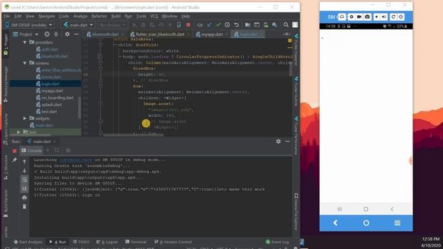 I build an app to prevent COVID-19 outbreaks | Flutter app to fight corona смотреть онлайн
