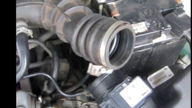 Замена Датчика Расхода Воздуха на Лада КАЛИНА (ДМРВ) смотреть онлайн