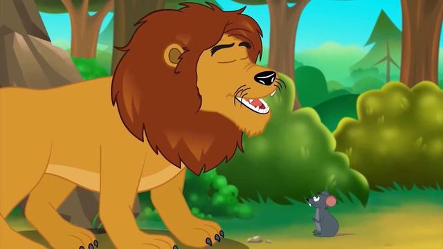 Притча про добро “Лев та мишеня”🦁🐁 смотреть онлайн