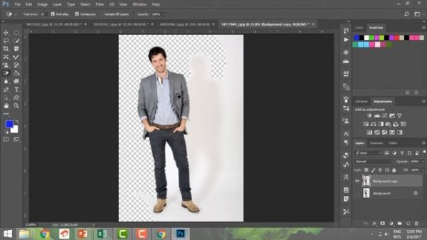 Photoshop - Magic Eraser Tool