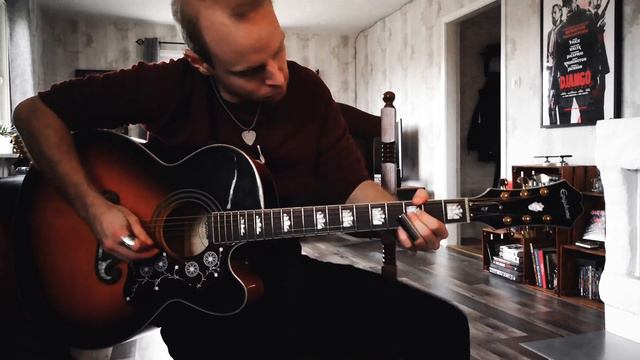 Brother Dege Cover - Too Old To Die Young Now - Epiphone EJ-200CE VS смотреть онлайн