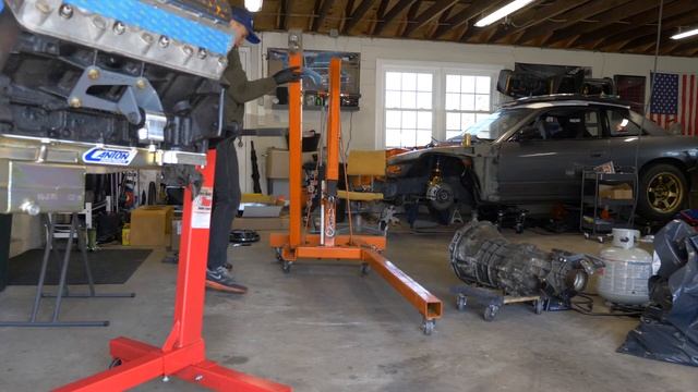 Z32 Transmission, Adapter, Flywheel + Clutch Install | LS Swap 240sx смотреть онлайн