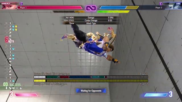 Safe Jump Fuzzy Overhead (Kimberly Street Fighter 6) смотреть онлайн