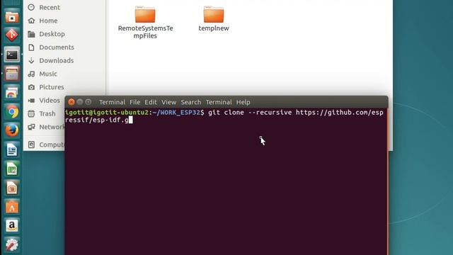 ESP IDF git clone 1 смотреть онлайн