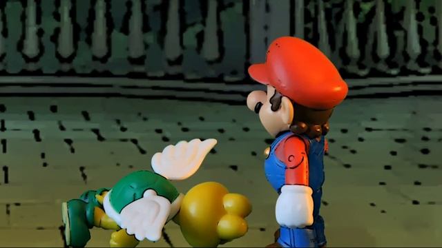 Mario vs Bowser Save Princess Peach : LGQ Stop Motion Movie Animation смотреть онлайн