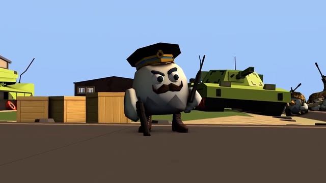 Тётя зина против армии в чикен ган!|chicken gun|анимация смотреть онлайн