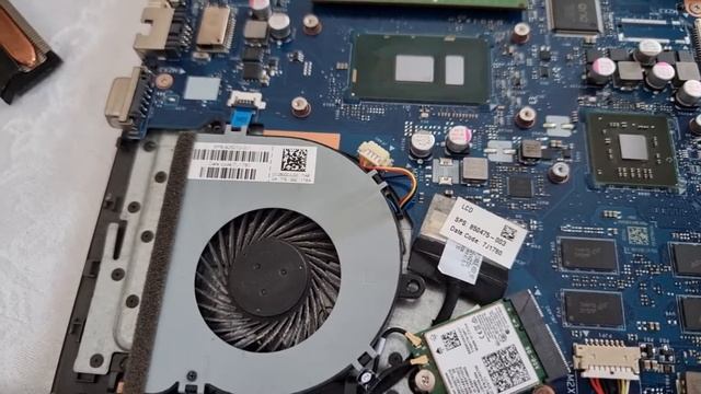 Заміна термопасти процесора ноутбук HP 250 G6 смотреть онлайн