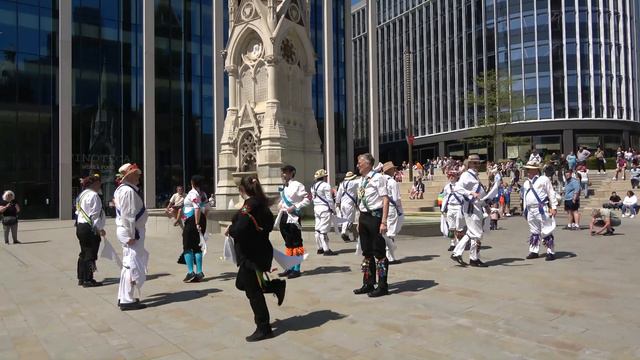 Jockey Morris and a Scratch side dance "Banbury Bill" at Day of Dance Birmingham May 2023 смотреть онлайн